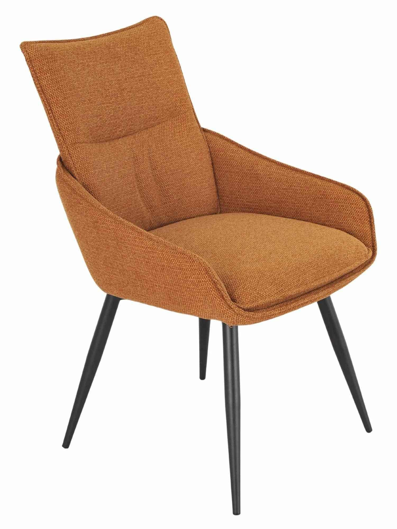 Venezia Fabric Swivel Dining Chair