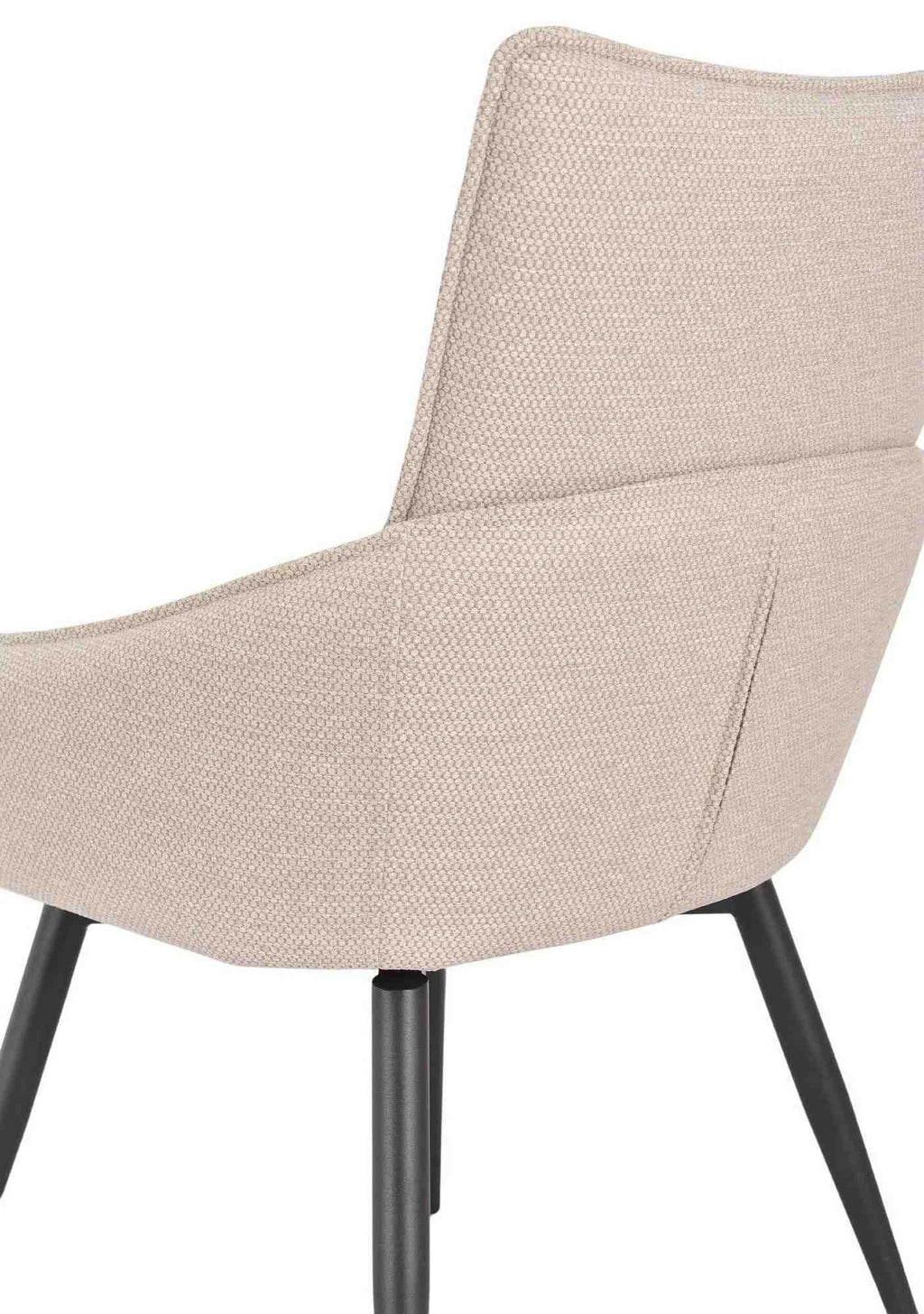 Venezia Fabric Swivel Dining Chair