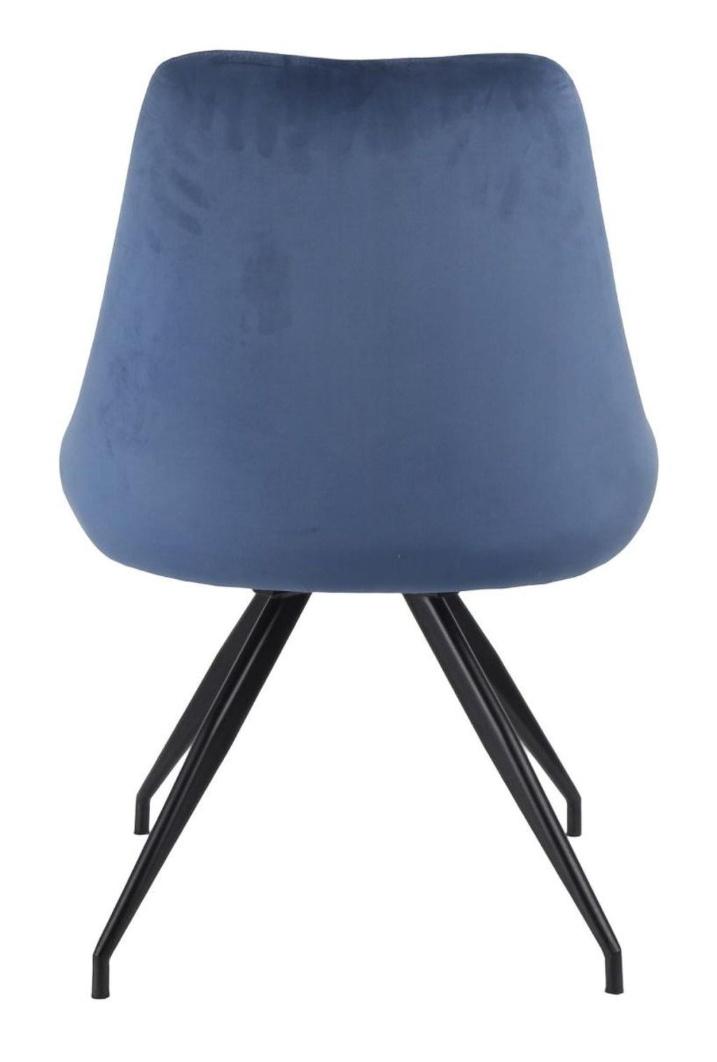 Velours Velvet Fabric Swivel Dining Chair