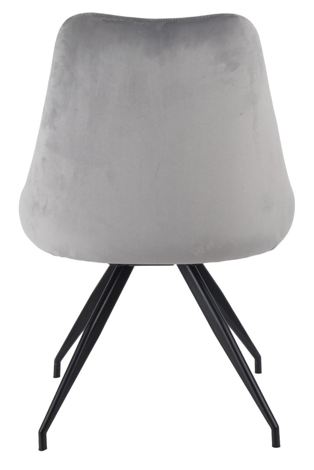 Velours Velvet Fabric Swivel Dining Chair