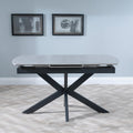 Eva Grey Sintered Stone Extending Dining Table 140cm-180cm