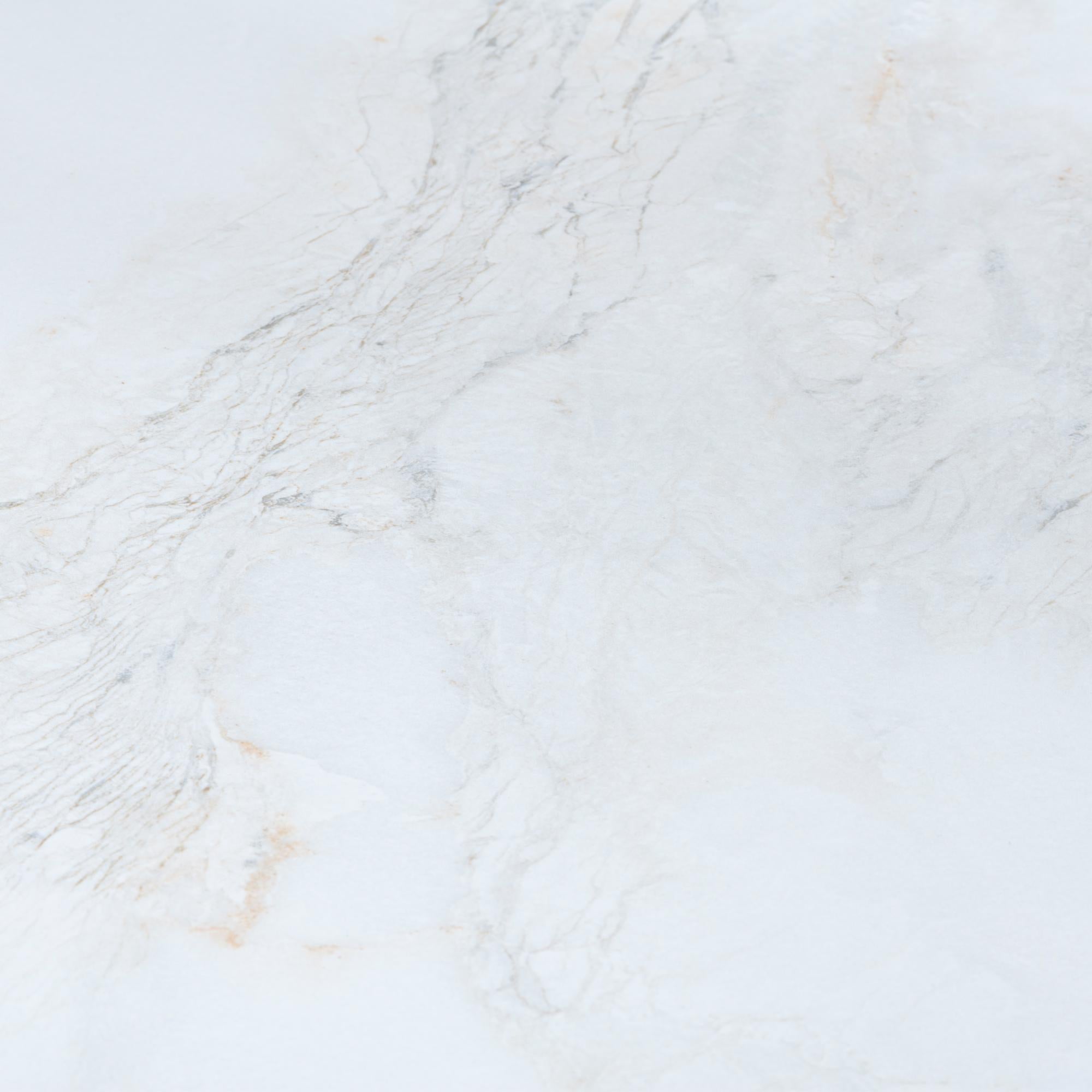 Flavia White Sintered Stone Extending Dining Table 160cm-220cm