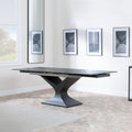 Gigi Black Ceramic Extending Dining Table 140cm-200cm
