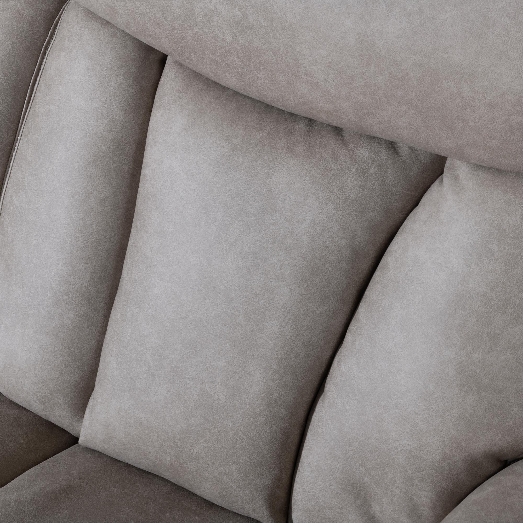 Pickford Sandstone Fabric Electric Recliner Sofa
