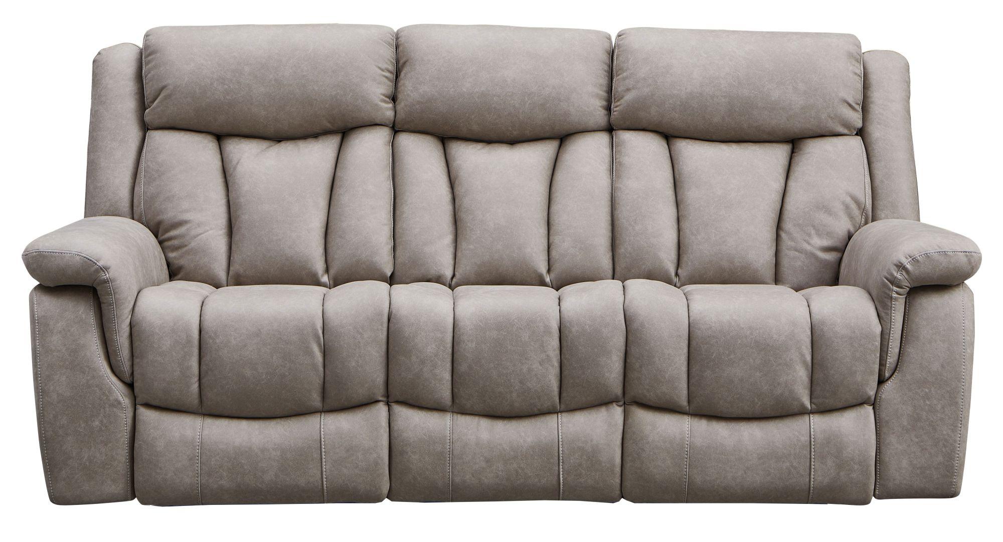 Pickford Sandstone Fabric Electric Recliner Sofa
