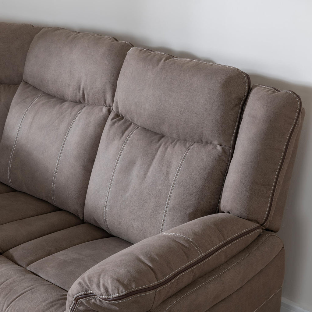 Matera Brown Corner Sofa