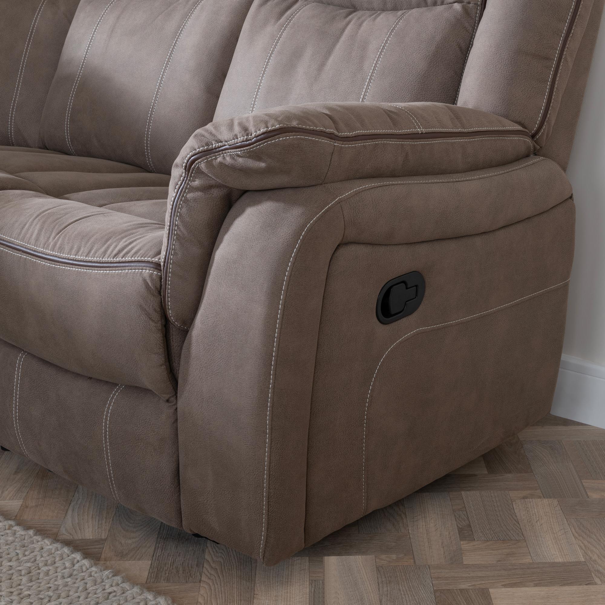 Matera Brown Corner Sofa