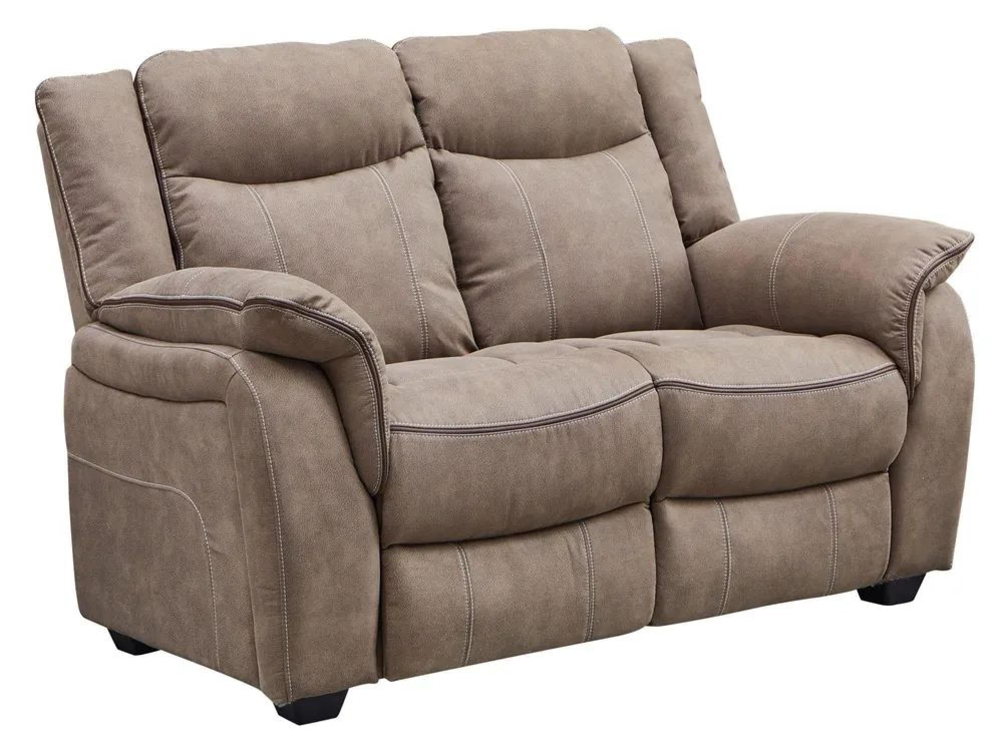 Matera Brown Fabric Sofa