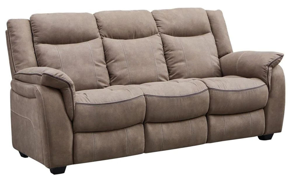 Matera Brown Fabric Sofa
