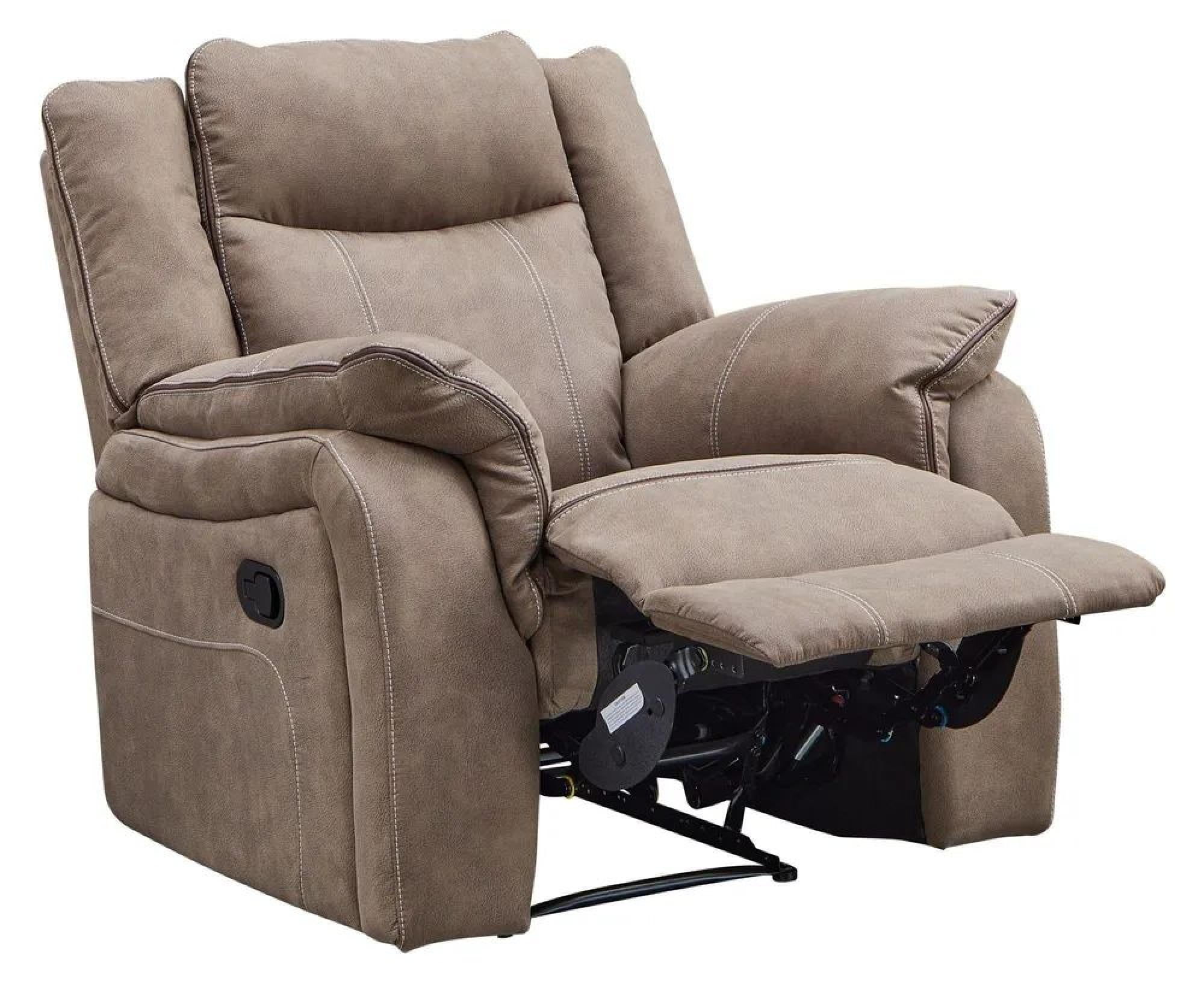 Matera Brown Fabric Sofa