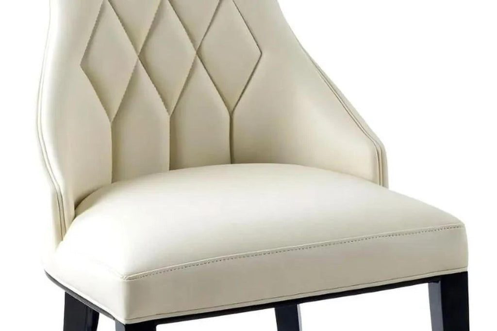 Sovereign Large High Back Faux Leather Dining Chair
