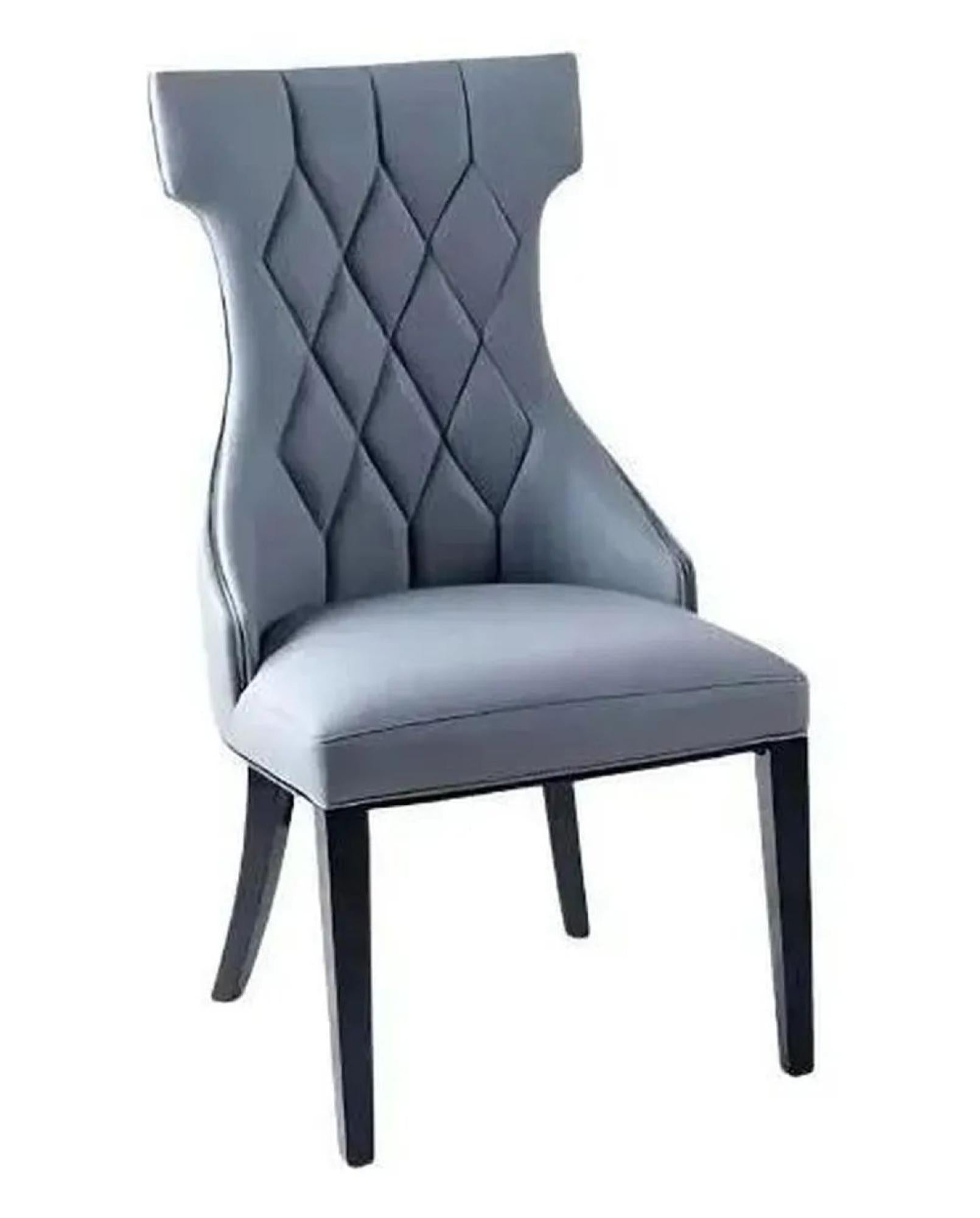 Sovereign Large High Back Faux Leather Dining Chair