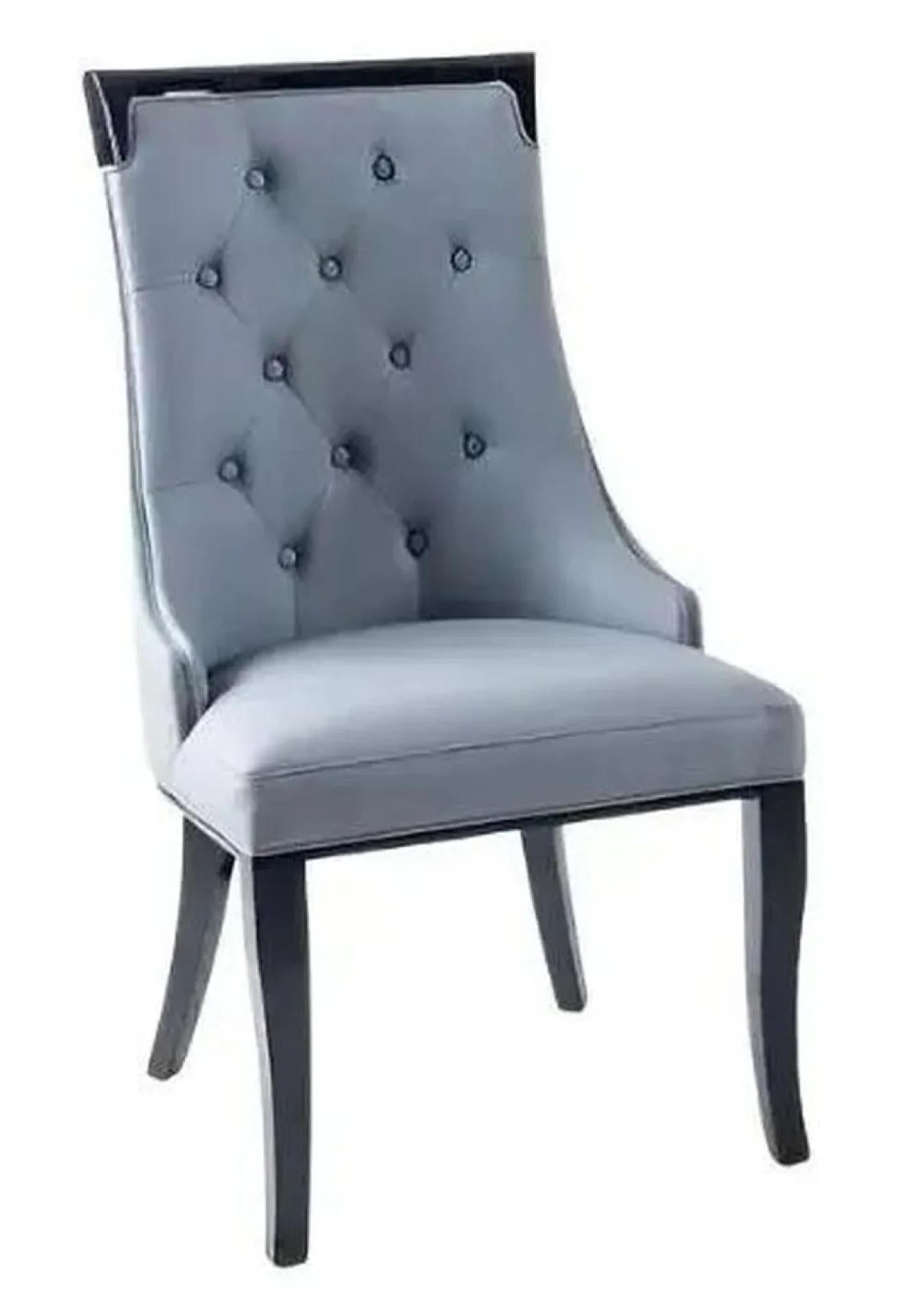 Imperiale Large High Back Faux Leather Dining Chair