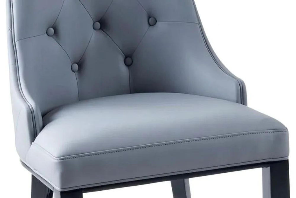Imperiale Large High Back Faux Leather Dining Chair