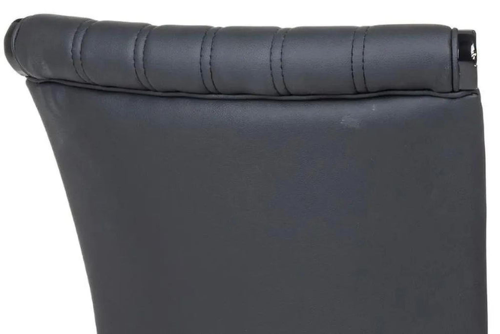 Grandeur Large High Back Faux Leather Dining Chair