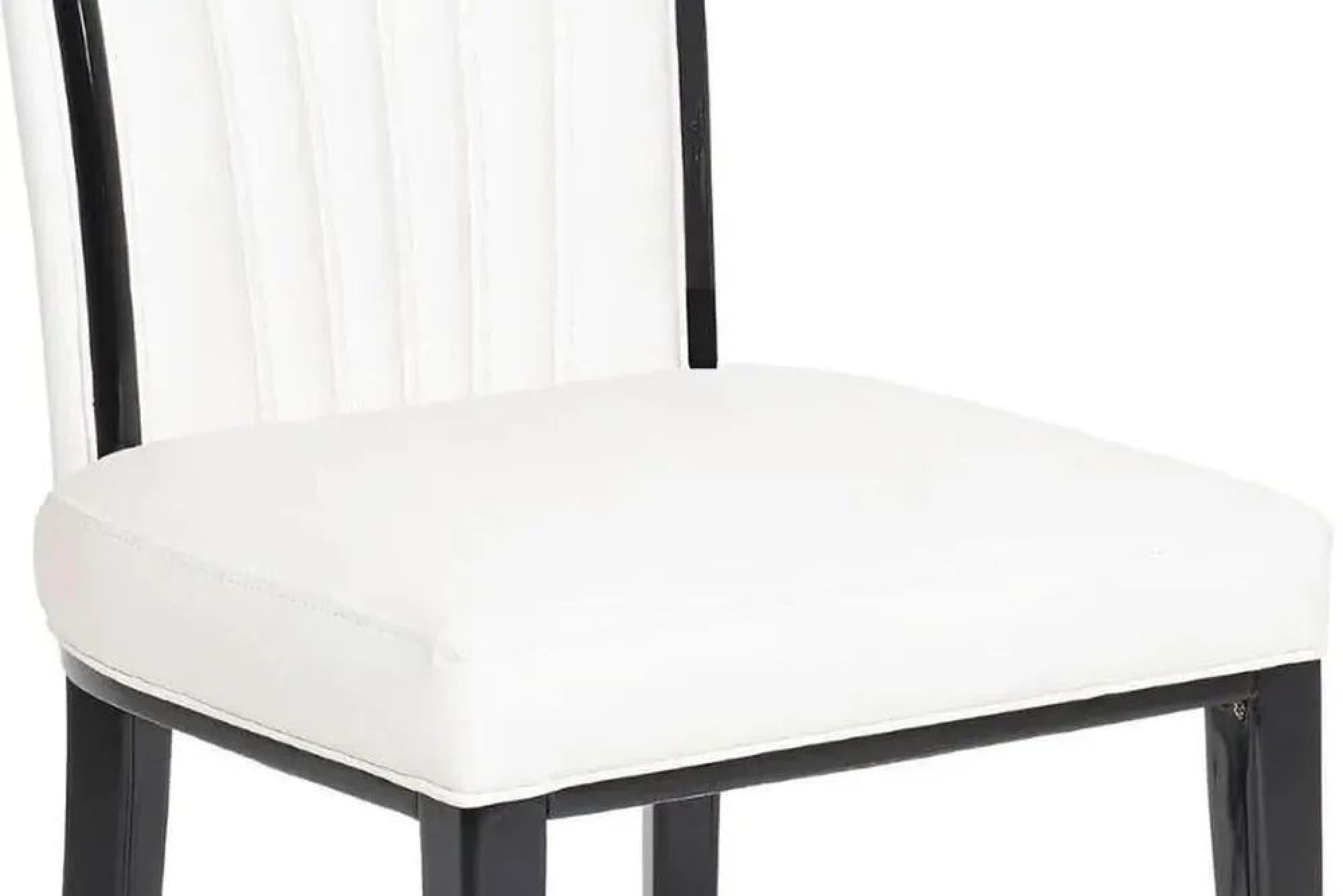 Grandeur Large High Back Faux Leather Dining Chair