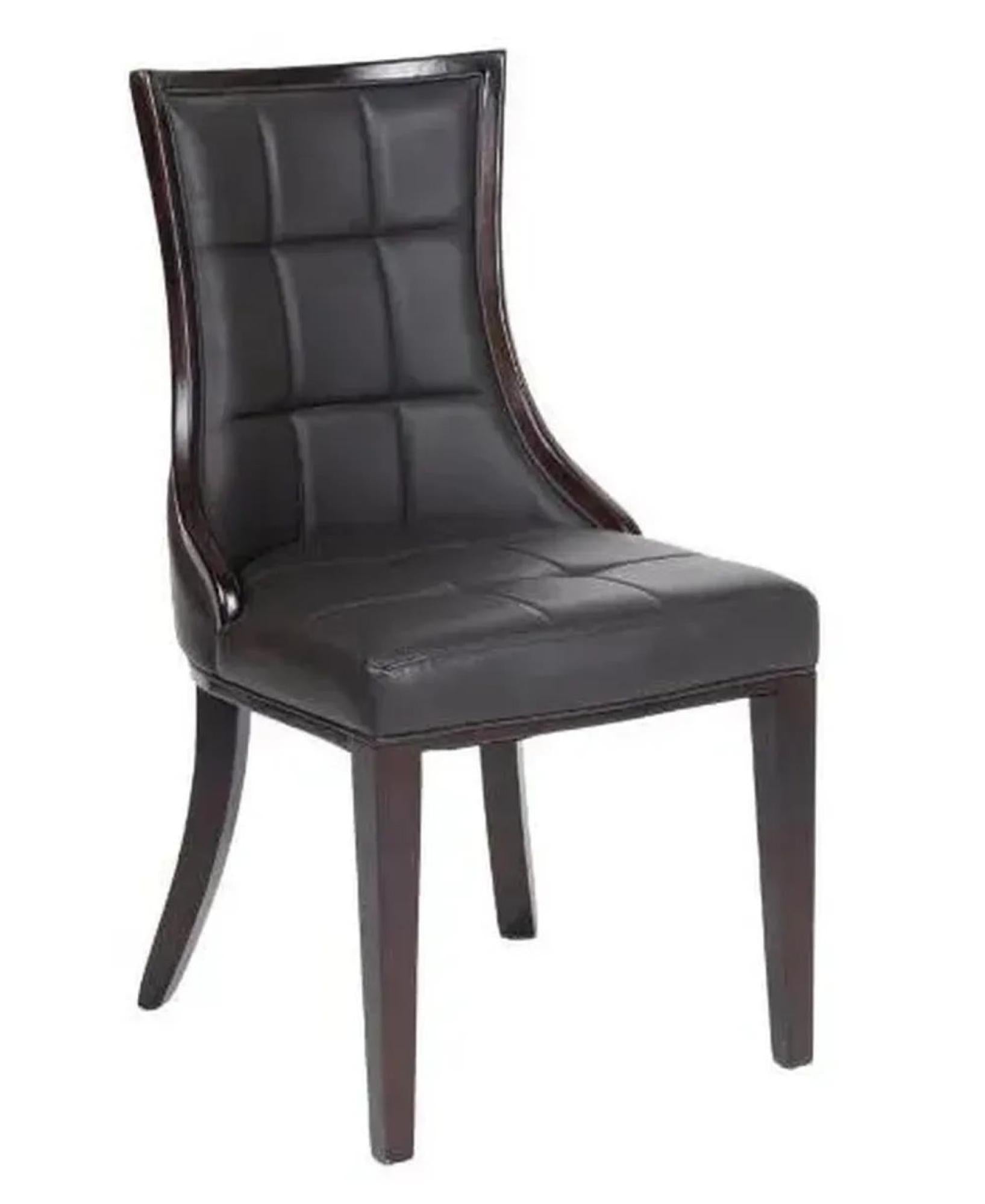 Contessa Faux Leather Dining Chair