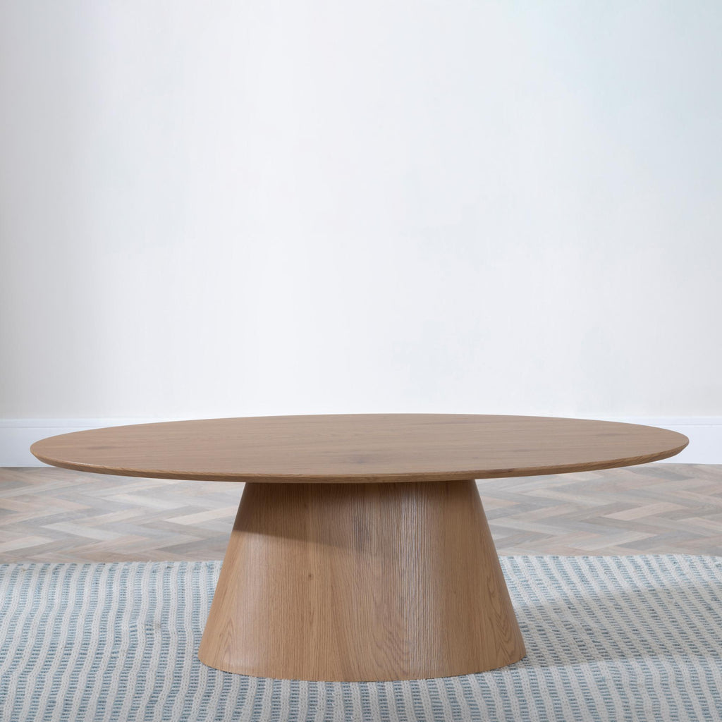 Whitby Oval MDF Coffee Table