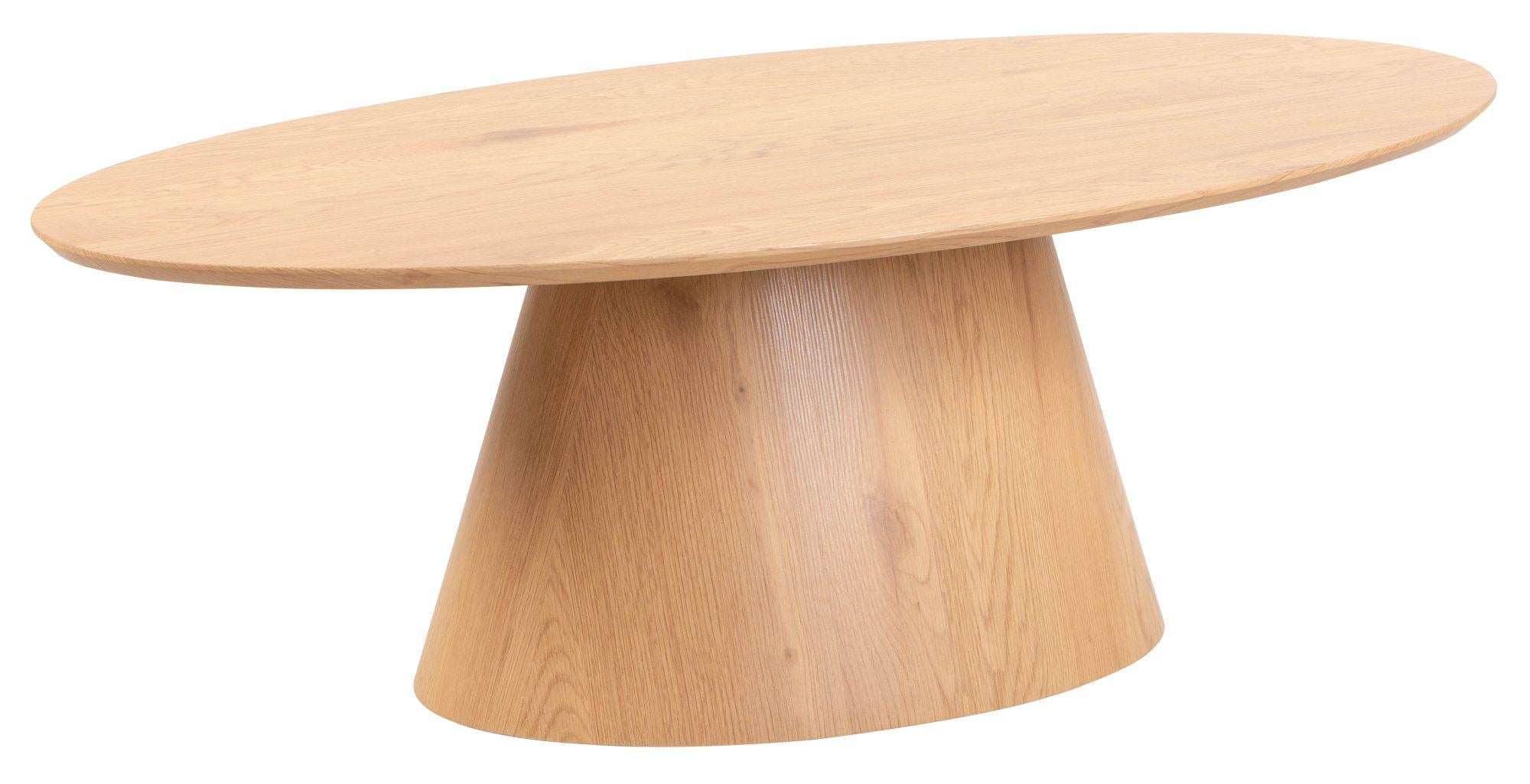Whitby Oval MDF Coffee Table