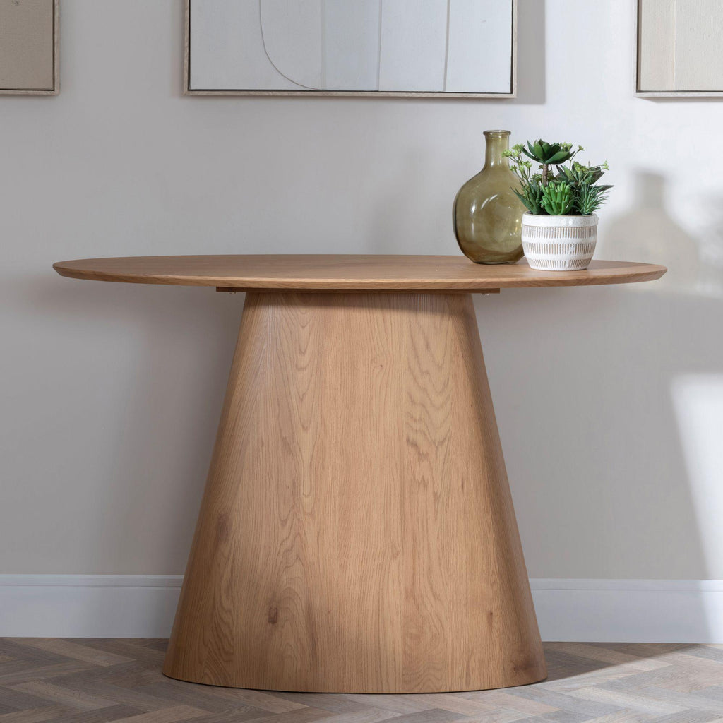 Whitby Oval MDF Console Table