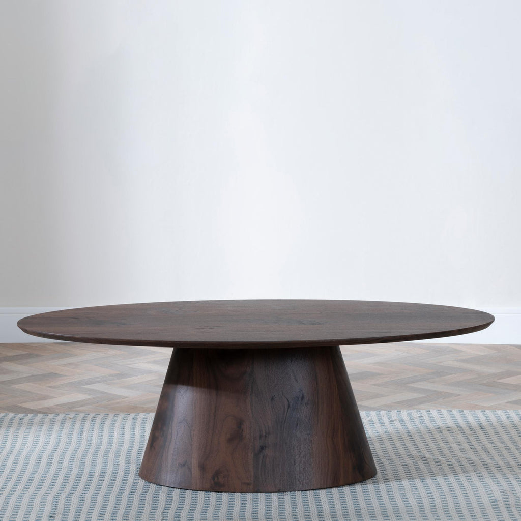 Whitby Oval MDF Coffee Table