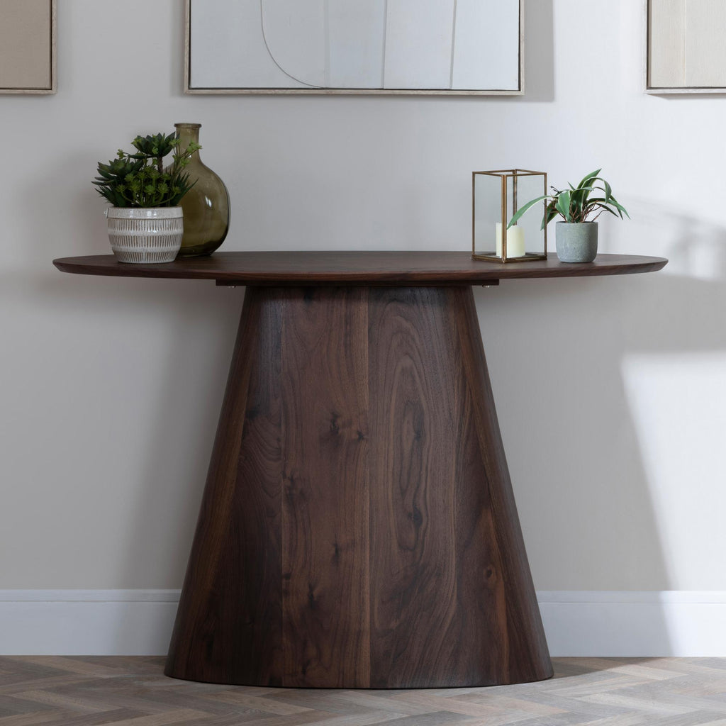 Whitby Oval MDF Console Table