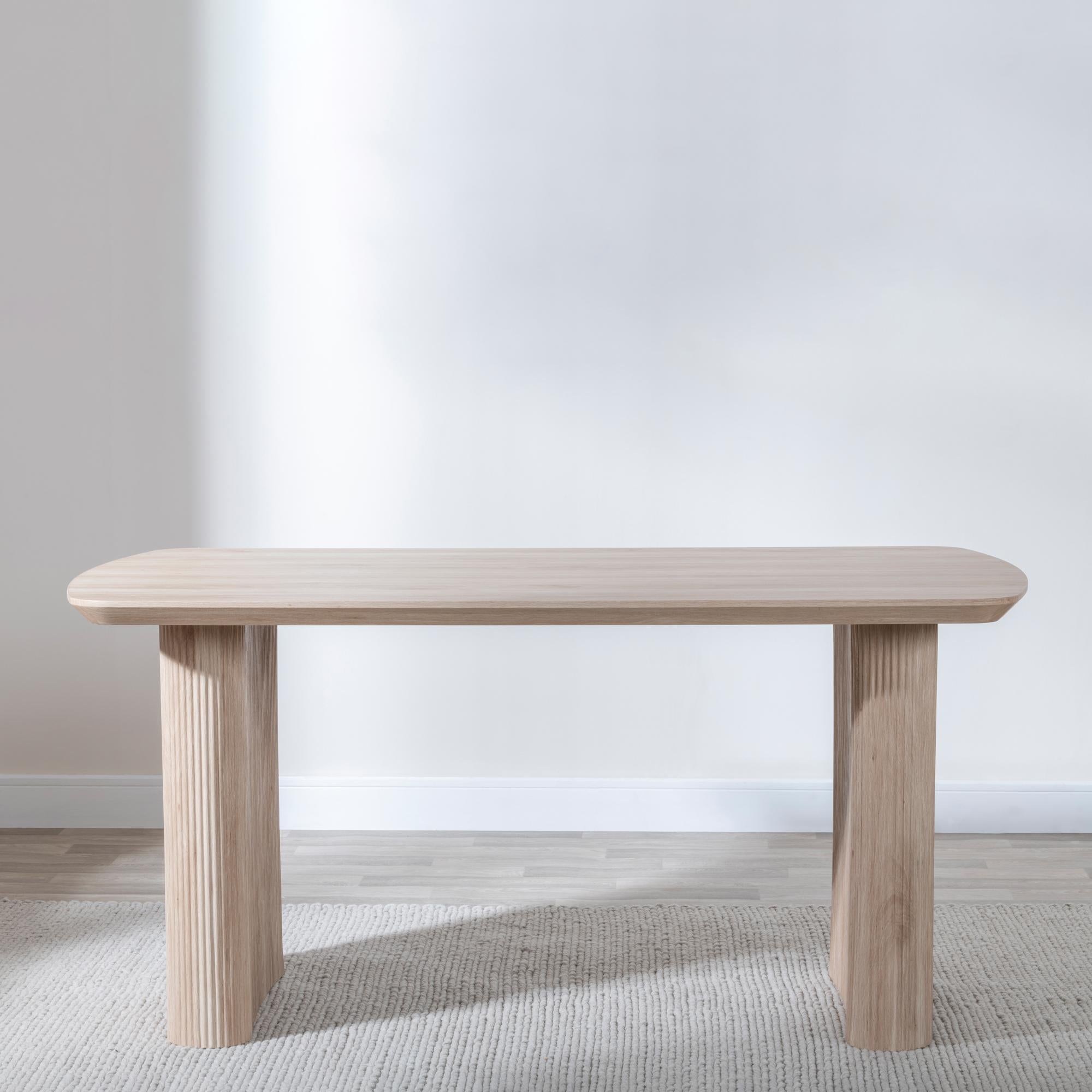 Renzo Oak Effect Oval Dining Table 160cm