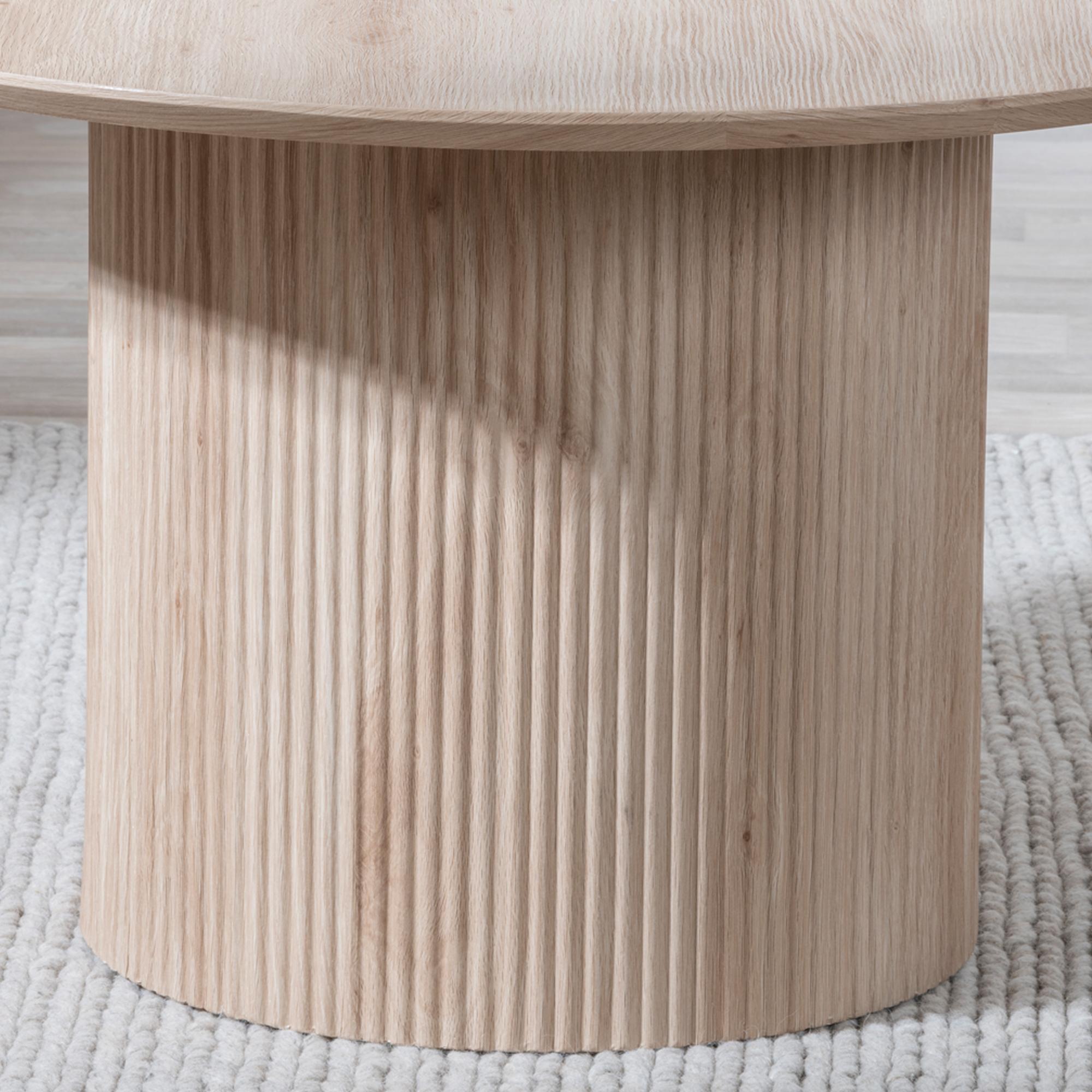 Renzo Round MDF Coffee Table