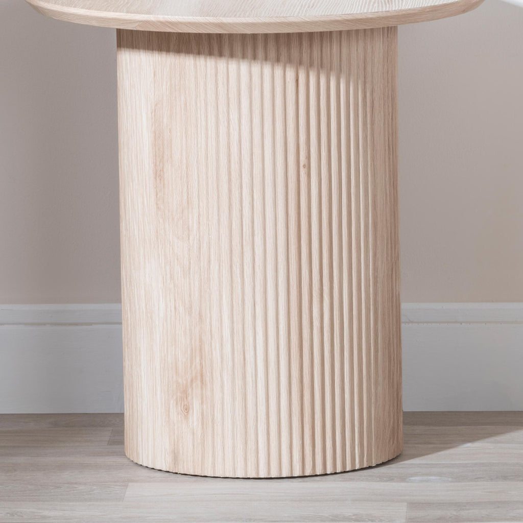 Renzo Round MDF End Table