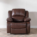 Helena Brown Leather Electric Recliner Sofa