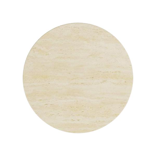 Cannes Engineered Marble Round End Table