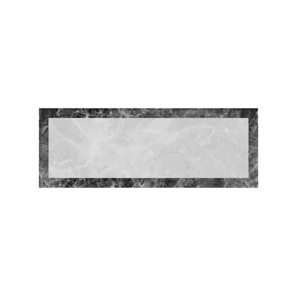 Venus Grey Cream Engineered Marble Console Table