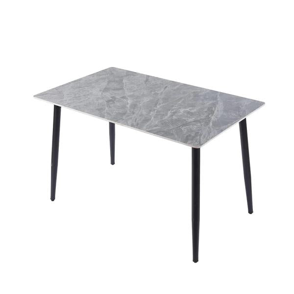 Celesto Compact Grey Ceramic Dining Table 120cm
