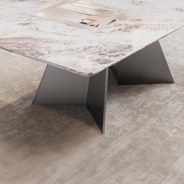 Daytona Beige Engineered Marble Coffee Table