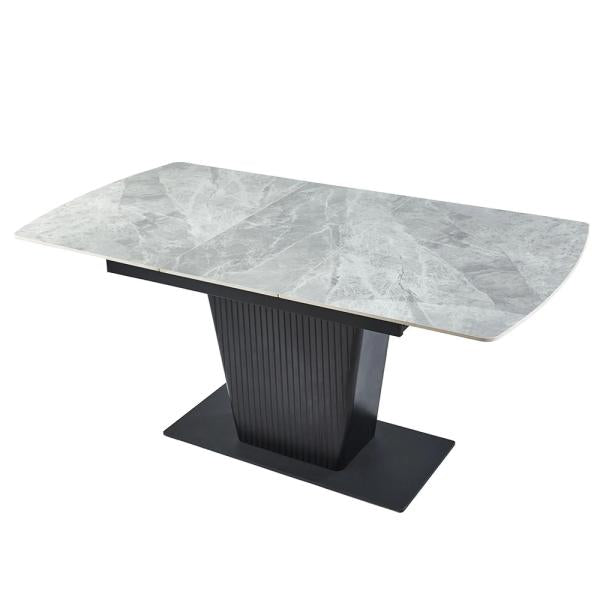 Valtaro Grey Ceramic Extending Dining Table 130cm-170cm