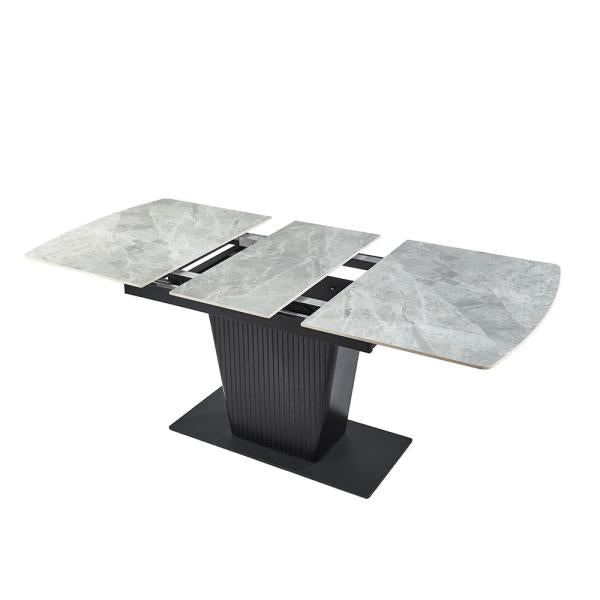 Valtaro Grey Ceramic Extending Dining Table 130cm-170cm
