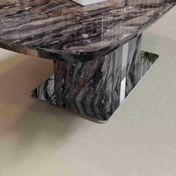 Ravello Grey Engineered Marble Coffee Table