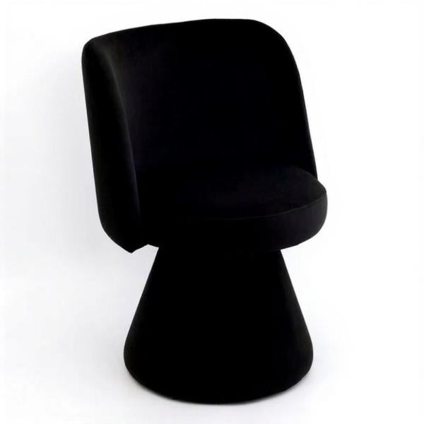 Celeste Fabric Swivel Dining Chair