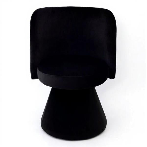 Celeste Fabric Swivel Dining Chair