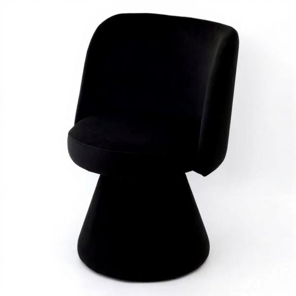 Celeste Fabric Swivel Dining Chair