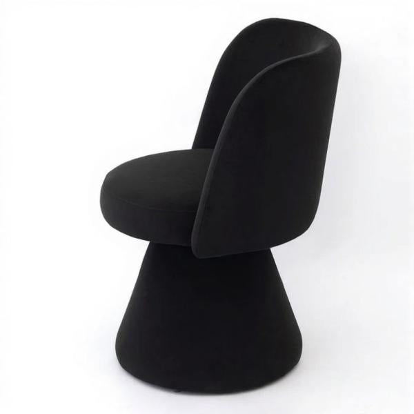 Celeste Fabric Swivel Dining Chair