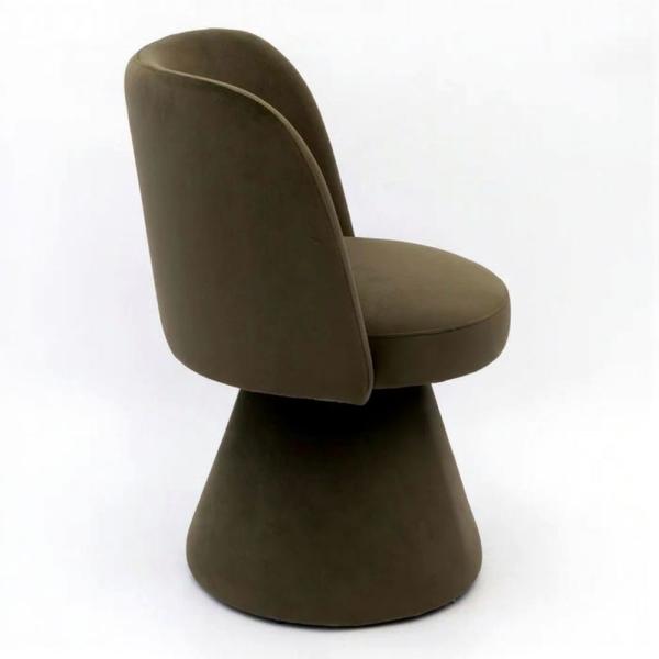 Celeste Fabric Swivel Dining Chair