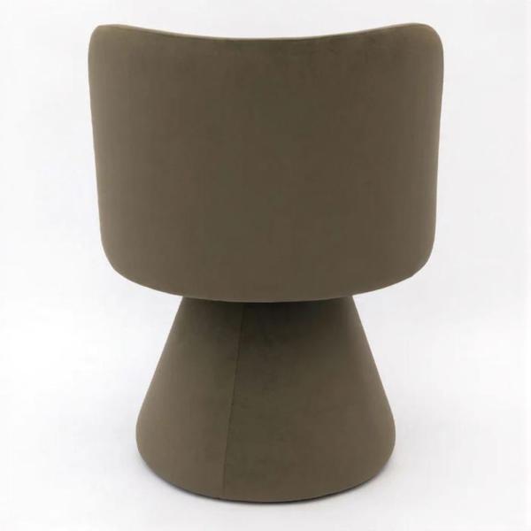 Celeste Fabric Swivel Dining Chair