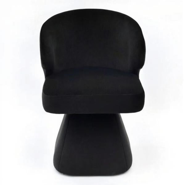 Capri Fabric Swivel Dining Chair