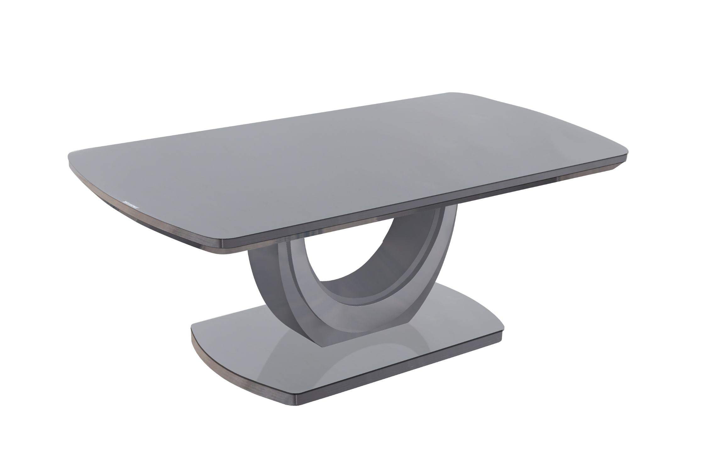 Marano White High Gloss Coffee Table - studio shot