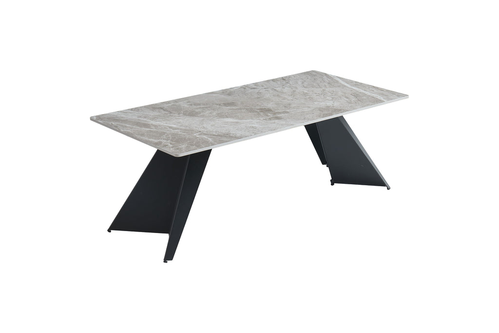 Chicago Ceramic Marble-Effect Coffee Table