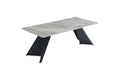 Chicago Ceramic Marble-Effect Coffee Table