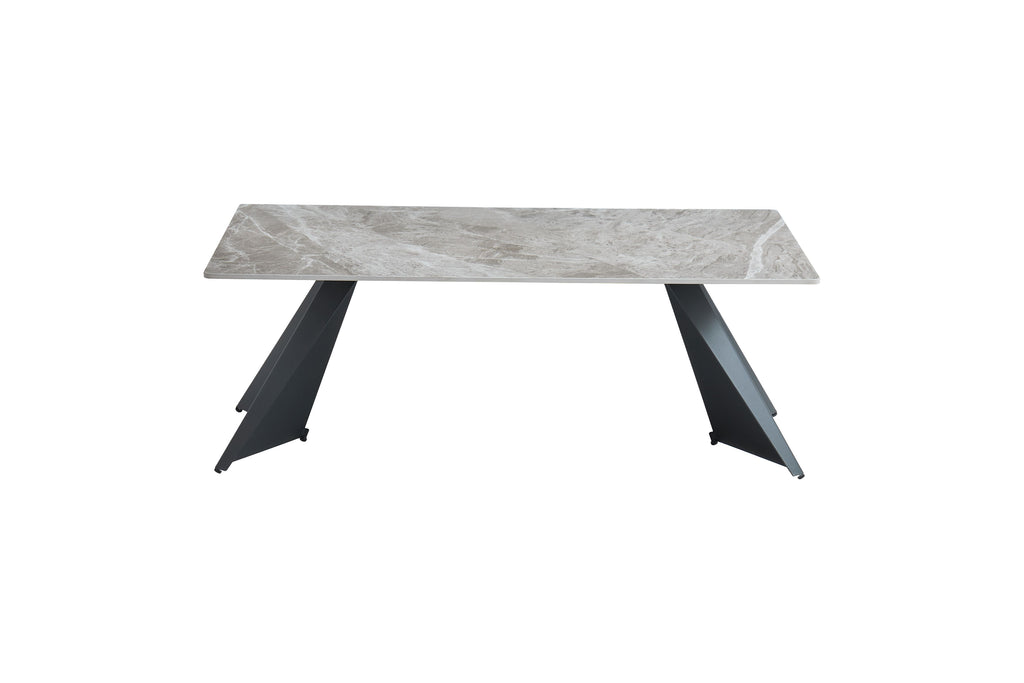 Chicago Ceramic Marble-Effect Coffee Table