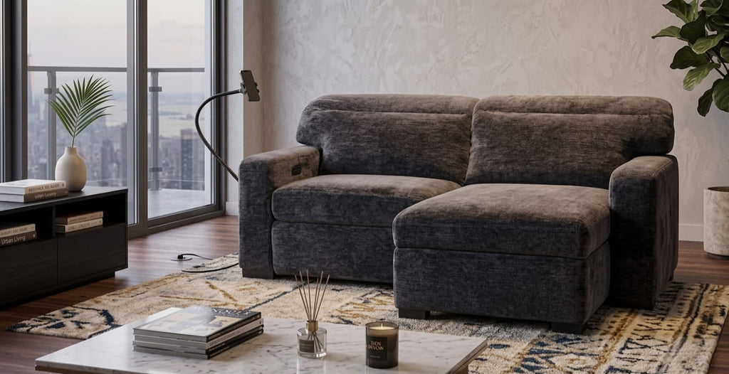 Grantley Charcoal Corner Sofa