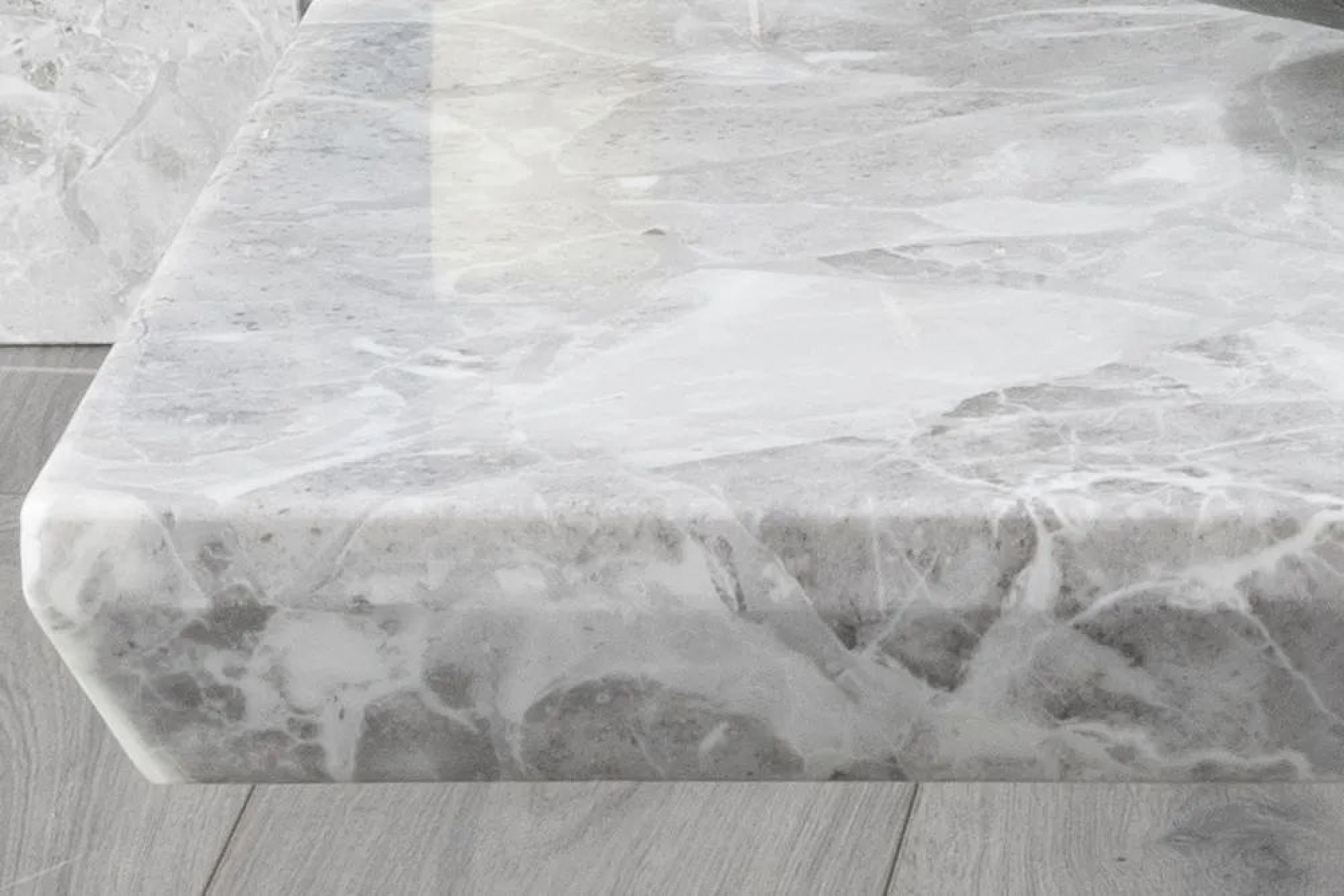 Hugo Grey Engineered Marble Coffee Table